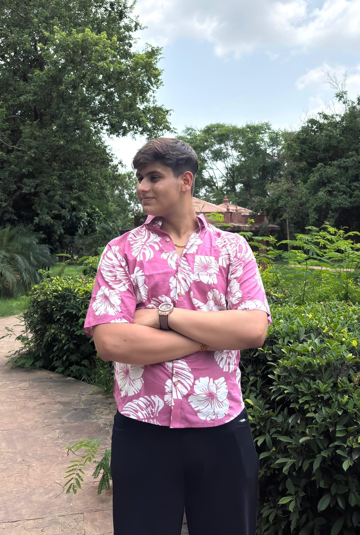 Tropical Bloom shirt