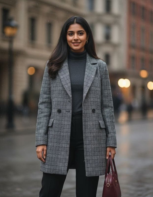 The Metropolitan Check Coat