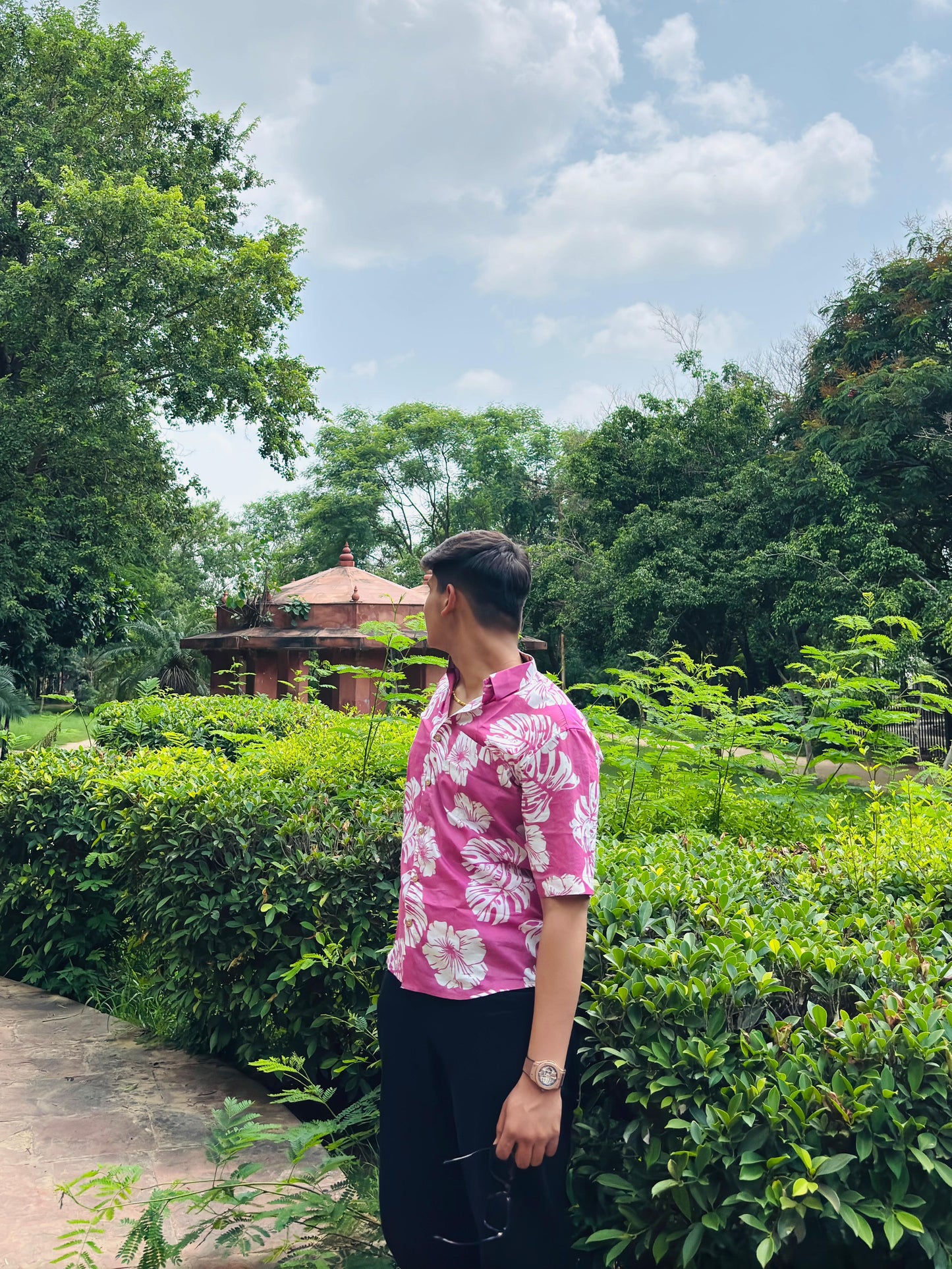 Tropical Bloom shirt