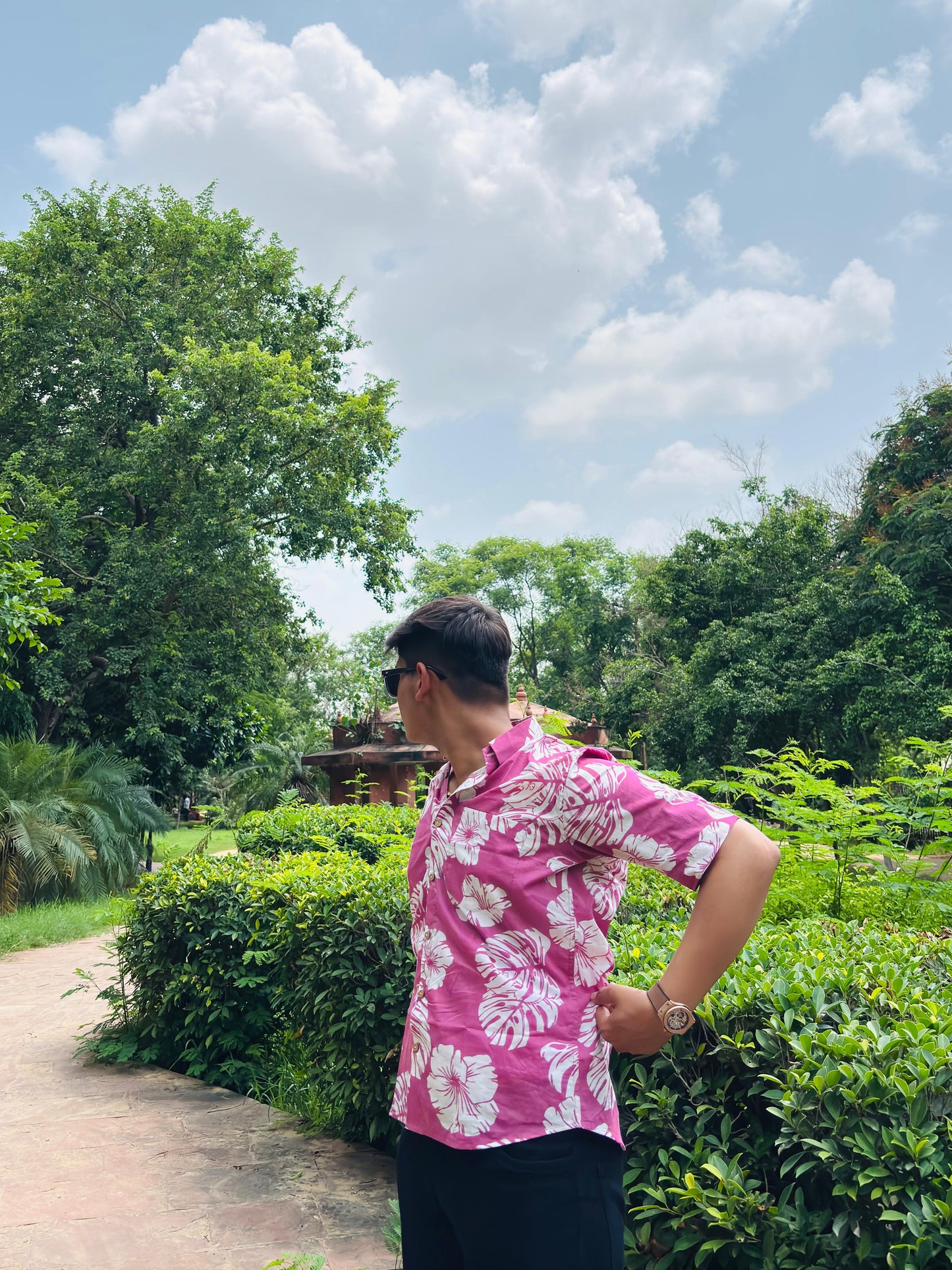 Tropical Bloom shirt