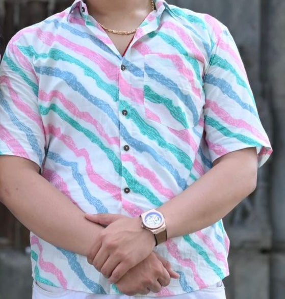 Pastel Wave Drift shirt
