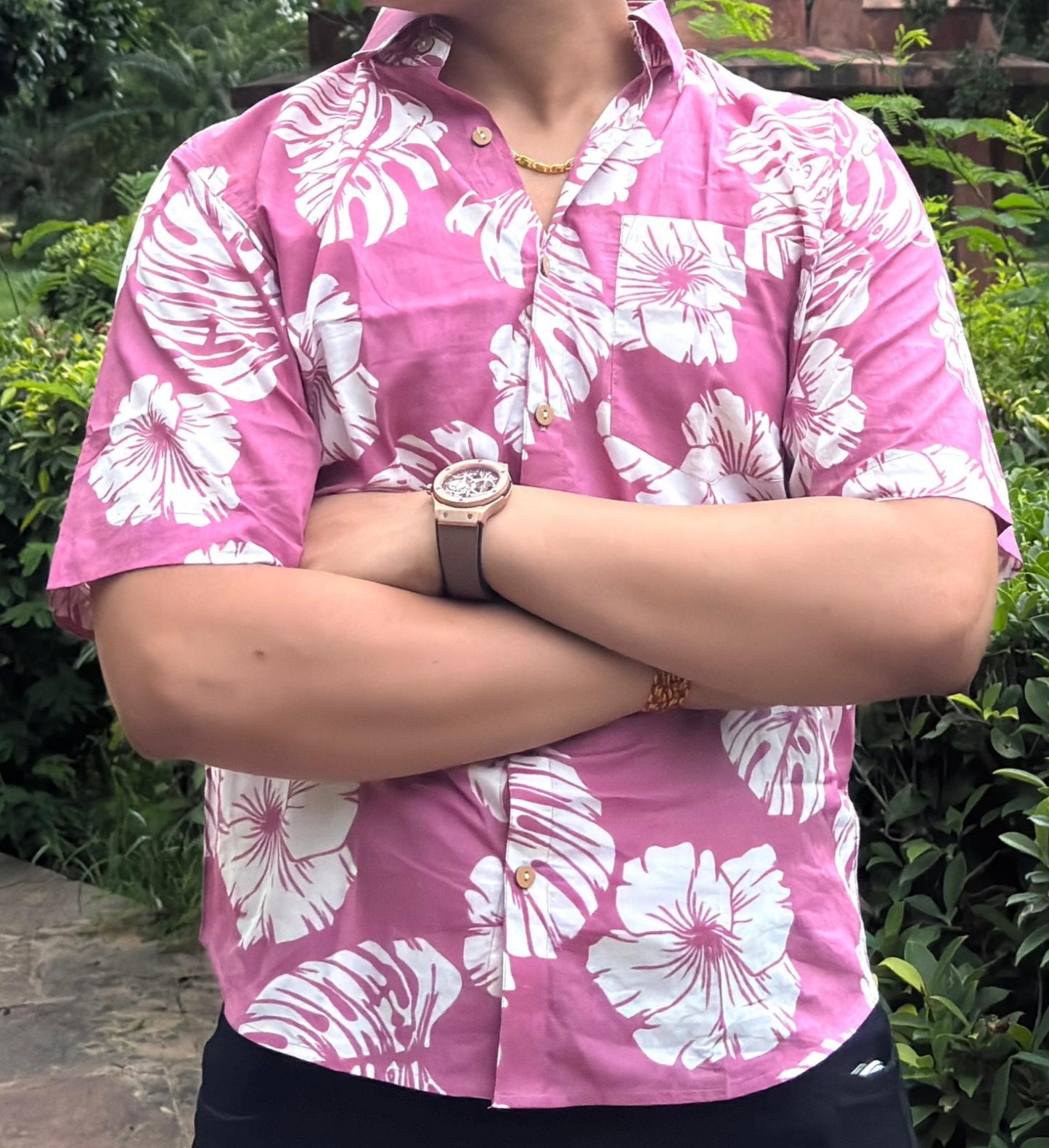Tropical Bloom shirt